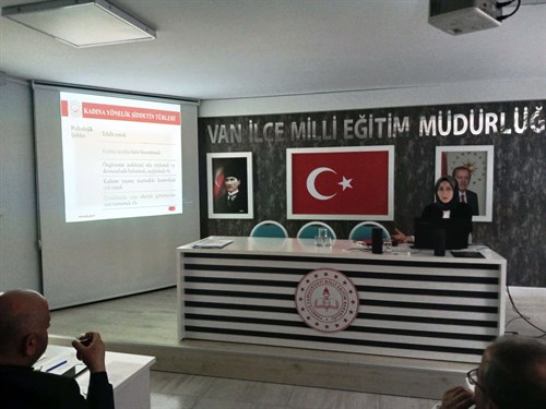 Kaymakamımız Sayın Ali CANDAN başkanlığında, “Kadına Yönelik Şiddetle Mücadele Koordinasyon İzleme ve Değerlendirme Toplantısı” gerçekleştirildi.