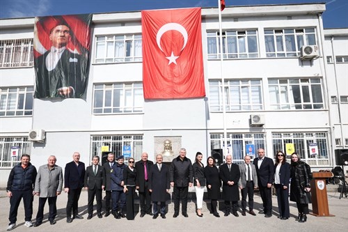 Sayın Kaymakamımız Ali CANDAN, Sivil Savunma Günü ve Deprem Haftası İlçe Programına katıldılar.